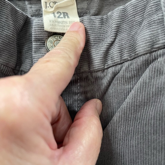 Jcrew corduroy city fit, straight leg, with slight flare - Picture 3 of 5